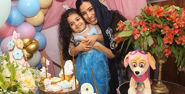 عکس کیک تولد سام درخشانی