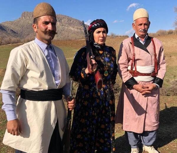 عکس پسر فاطمه گودرزی در سریال ایلدا