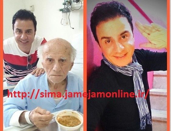 عکس بهنوش بختیاری کنار بهرام رادان