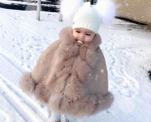 عکس شنل پاییزی دخترانه