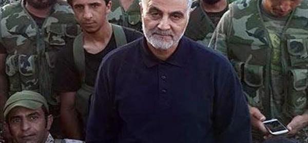 عکس سردار سلیمانی در جنگ
