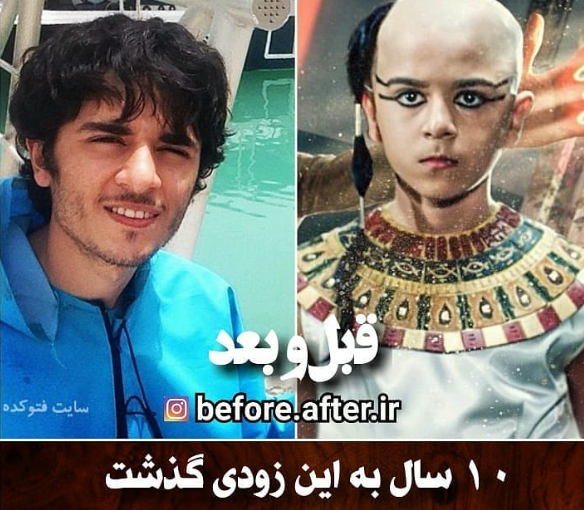 عکس های عباس غزالی در یوسف پیامبر