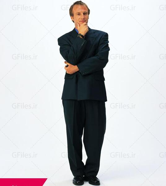 عکس مرد ایستاده