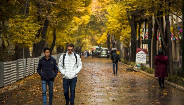 عکس پاییز چهارباغ اصفهان