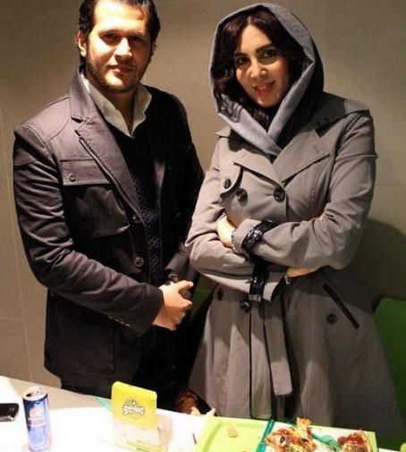 عکس سیاوش خیرابی با دوست دخترش