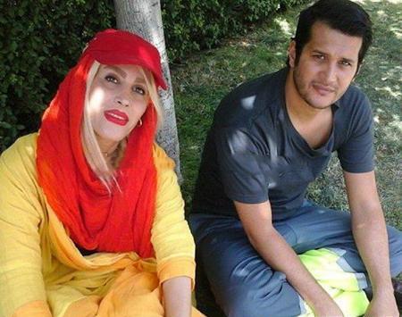 عکس سیاوش خیرابی با دوست دخترش
