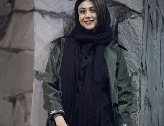 عکس آزاده صمدی و فرزندش