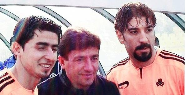 عکس یادگاری علی انصاریان