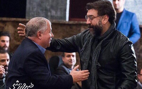 عکس یادگاری علی انصاریان