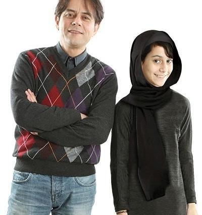 عکس از رحیم نوروزی و همسرش