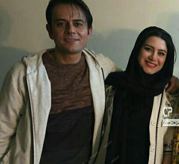 عکس از رحیم نوروزی و همسرش