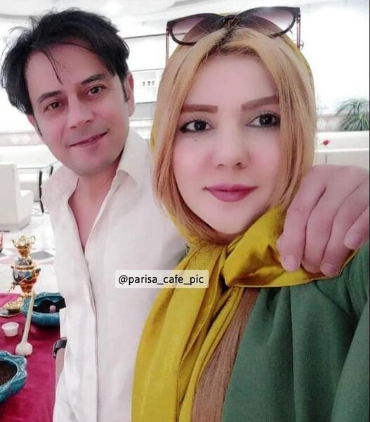 عکس از رحیم نوروزی و همسرش
