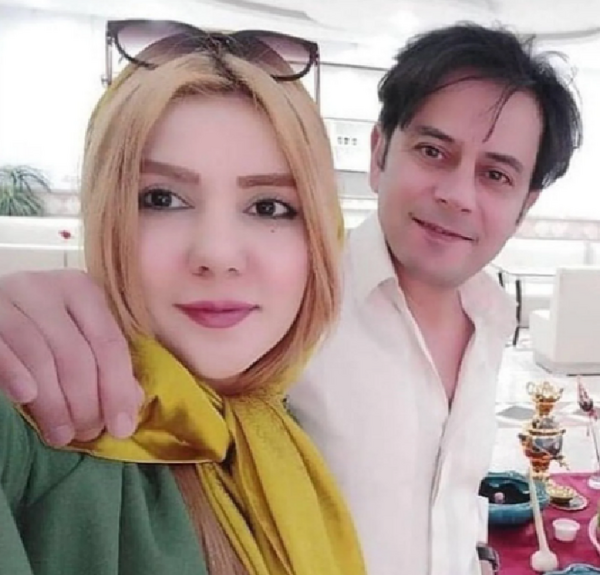 عکس از رحیم نوروزی و همسرش