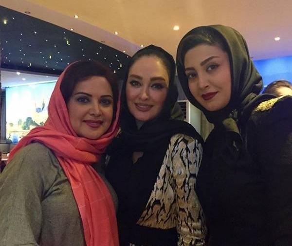 عکس الهام حمیدی با ملا مریم