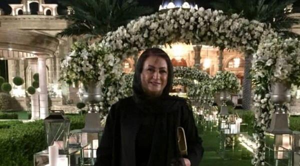 عکس الهام حمیدی با ملا مریم