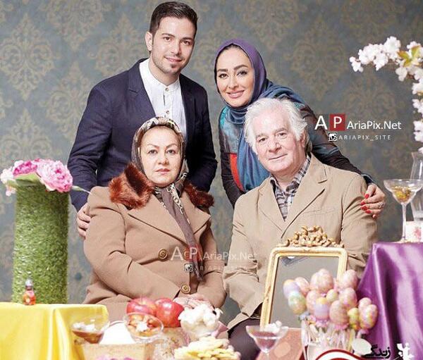 عکس الهام حمیدی با ملا مریم