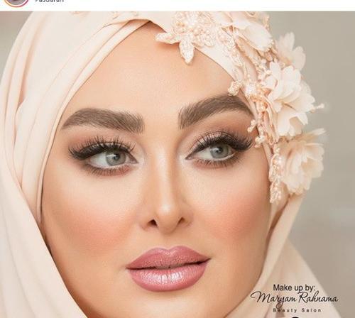 عکس الهام حمیدی با ملا مریم