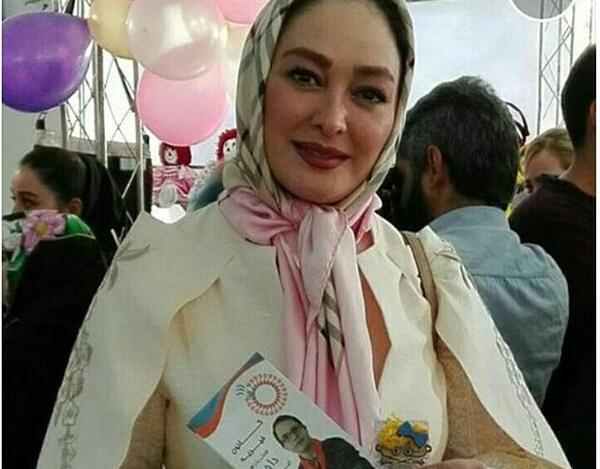 عکس الهام حمیدی با ملا مریم