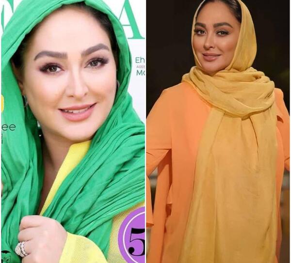 عکس الهام حمیدی با ملا مریم