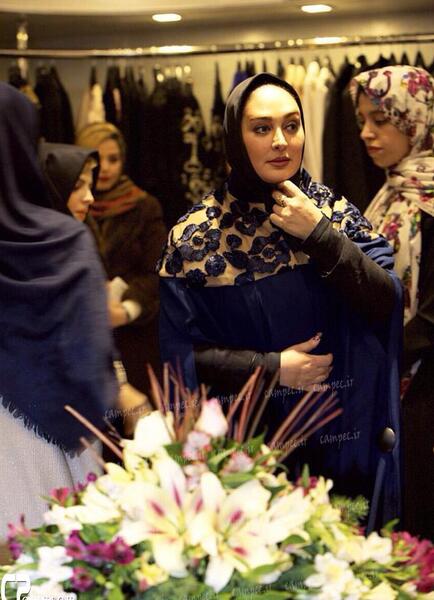 عکس الهام حمیدی با ملا مریم