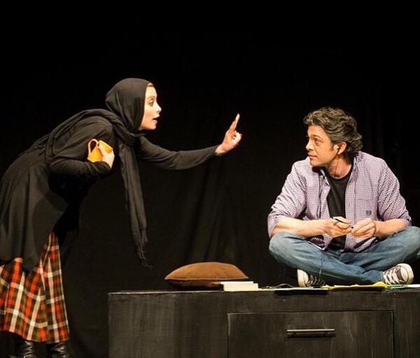 عکسهای فرناز رهنما در تئاتر