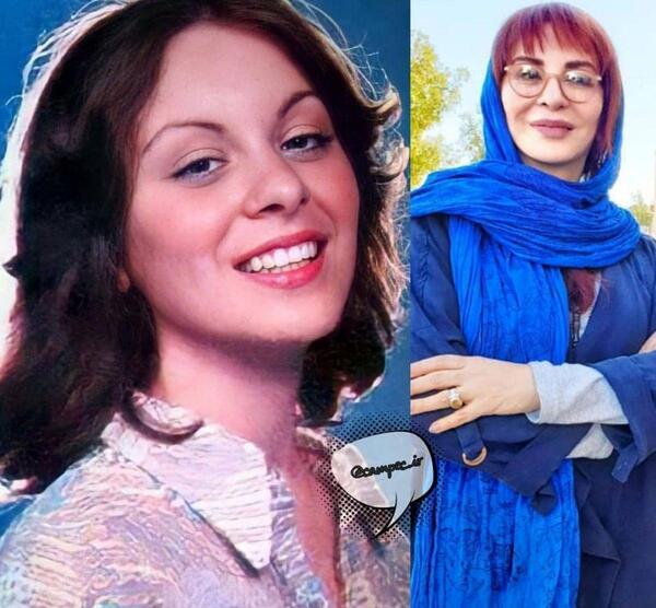 عکس افسانه بایگان و همسر جدیدش