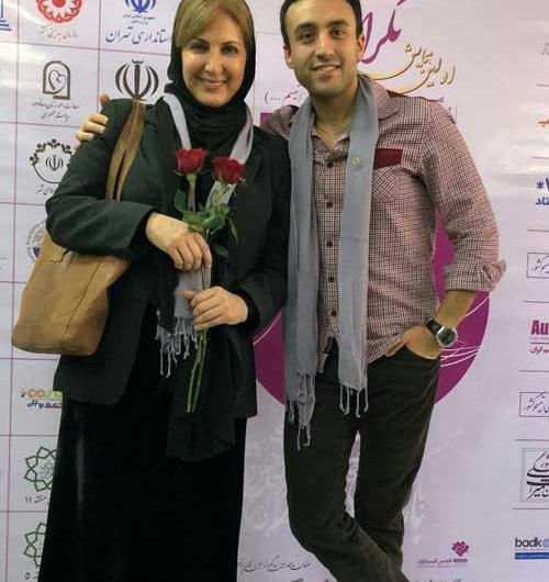 عکس جدید فاطمه گودرزی با همسرش