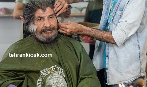 عکس محمد رضا داوود نژاد در کلبه عمو پورنگ