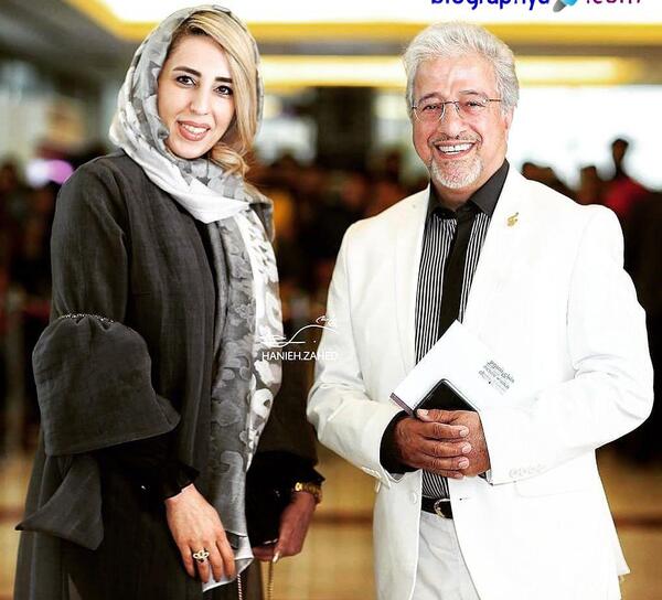 عکس از علیرضا خمسه و دخترش