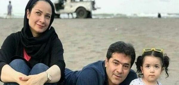 عکس از علیرضا خمسه و دخترش