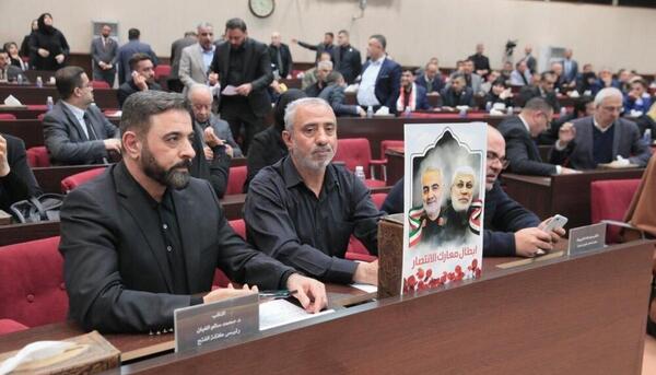 عکس حاج قاسم سلیمانی و ابومهدی مهندس