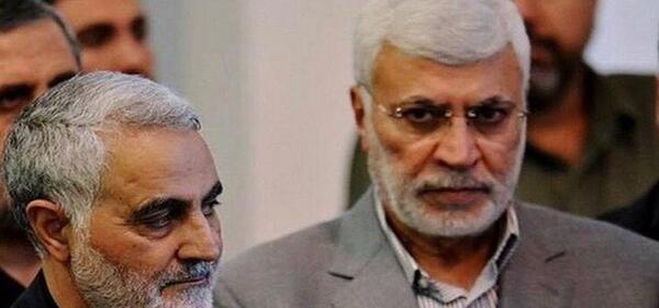 عکس حاج قاسم سلیمانی و ابومهدی مهندس