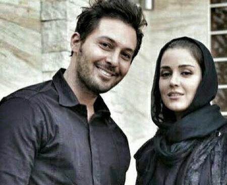 عکسهای افسانه بایگان با همسرش