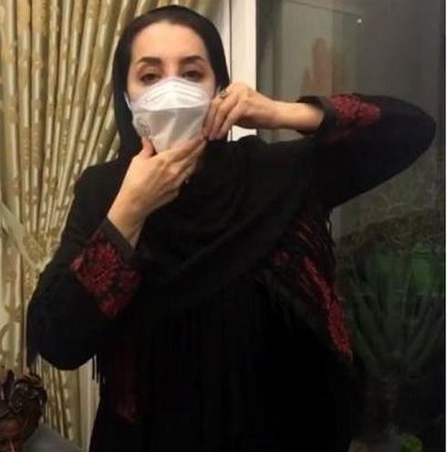 عکس سحر جعفری جوزانی فلج شدن فک