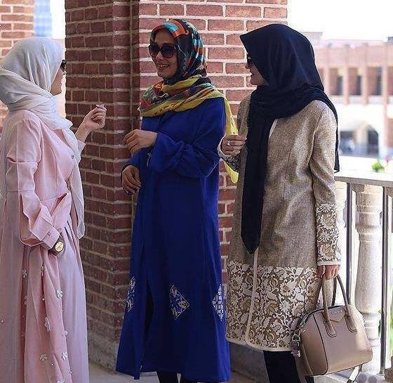 عکس دختر چادری اسپرت