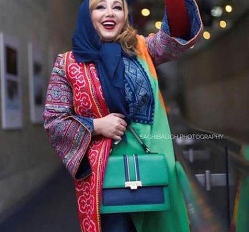 عکس مانتو بهنوش بختیاری جدید
