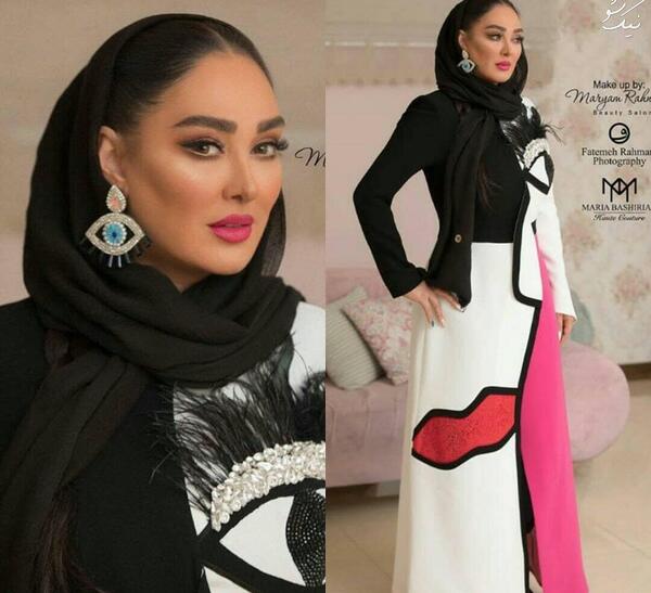 عکس مژگان ترانه همسر حمید گودرزی