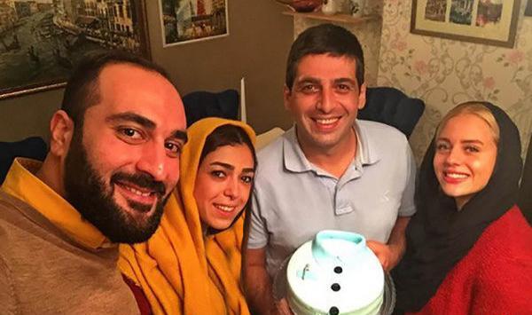 عکس مژگان ترانه همسر حمید گودرزی