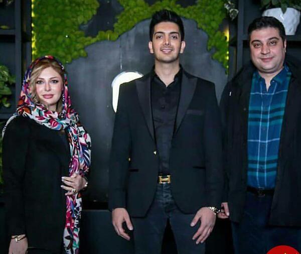 عکس فرزاد فرزین و یکتا ناصر
