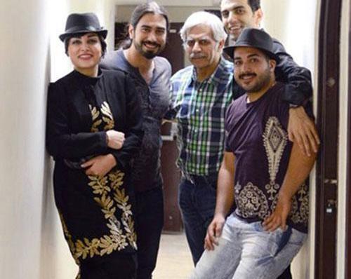 عکس همسر حبیب دهقان نسب