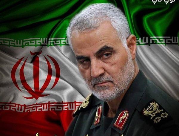عکس شهید حاج قاسم سلیمانی هنگام شهادت