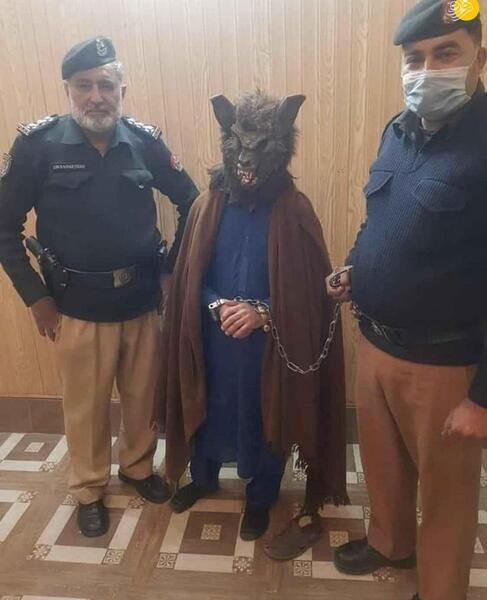 عکس گرگ آدم نما در ایران