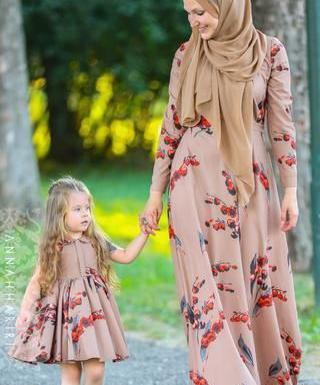 عکس مادر دختری شیک