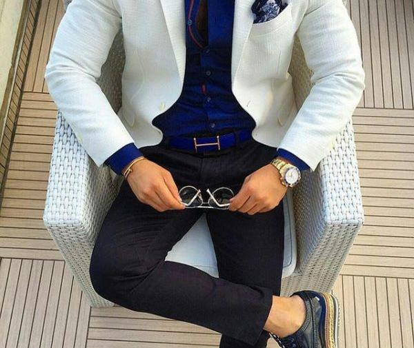 عکس پروفایل مردانه کت و شلوار