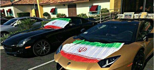 عکس لامبورگینی اونتادور در تهران