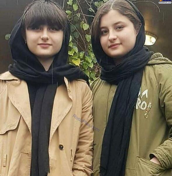 عکس سارا و نیکا با موهای چتری
