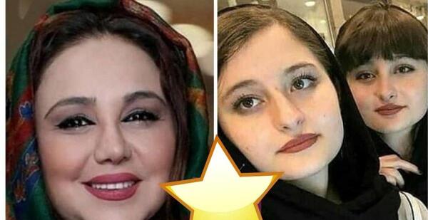 عکس سارا و نیکا با موهای چتری