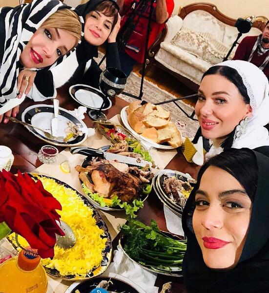 عکس سیما تیرانداز و شبنم قلی خانی