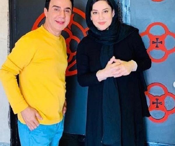 عکس آشا محرابی در بچه محل