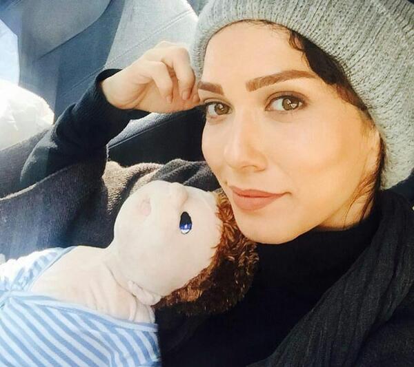 عکس شهرزاد کمال زاده و همسرش